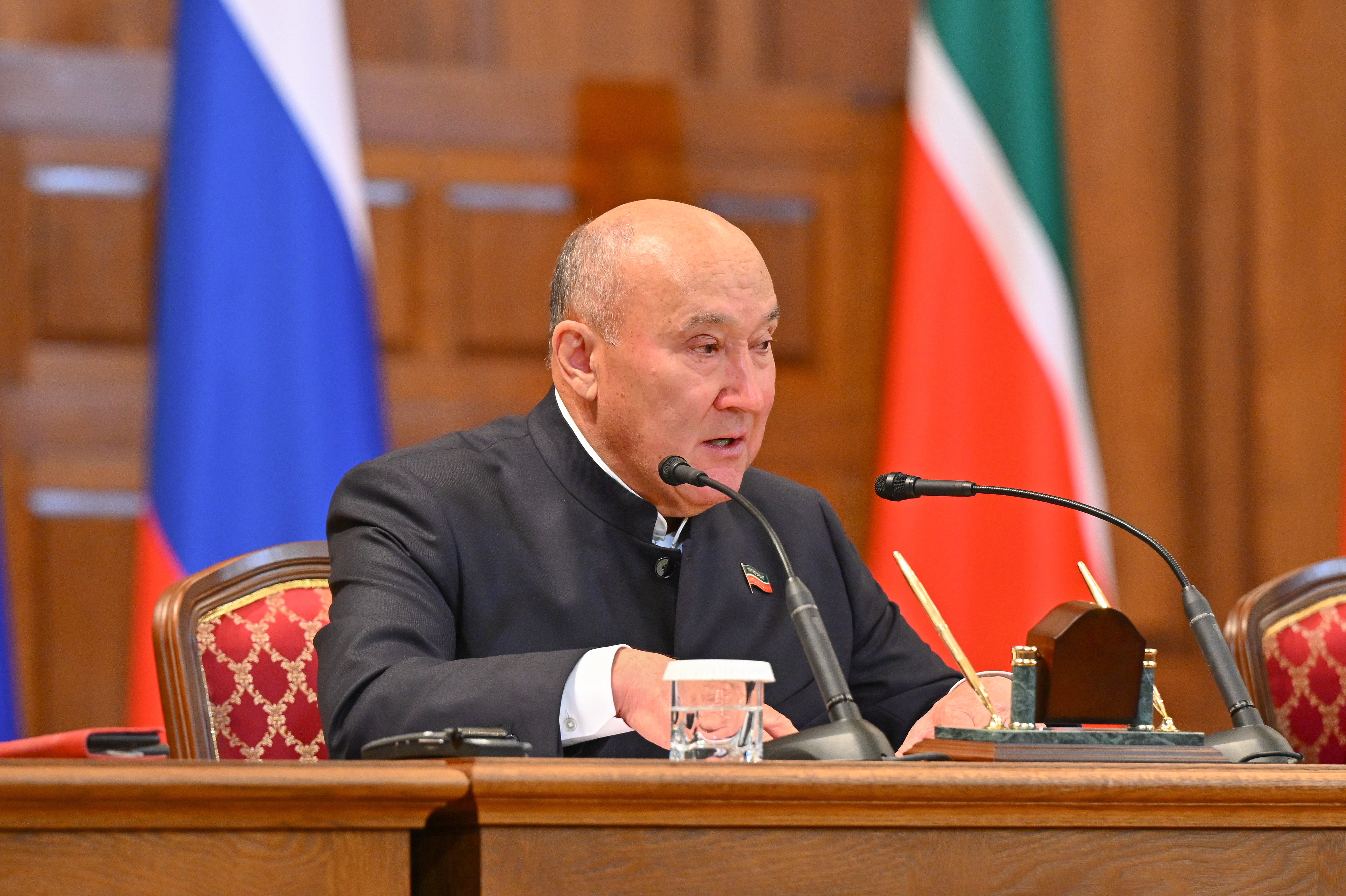 Исполняющий обязанности Председателя Государственного Совета РТ Марат Ахметов. 